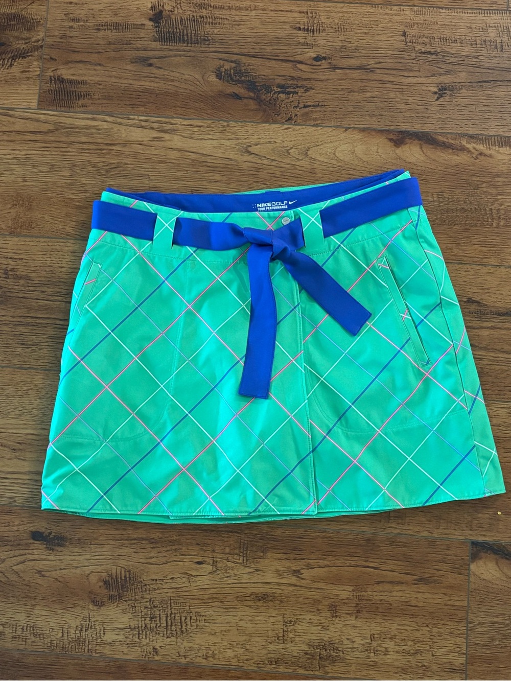 Nike Golf Dri-FIT Convertible 2-in-1 Skort Shorts Belt Size M 8